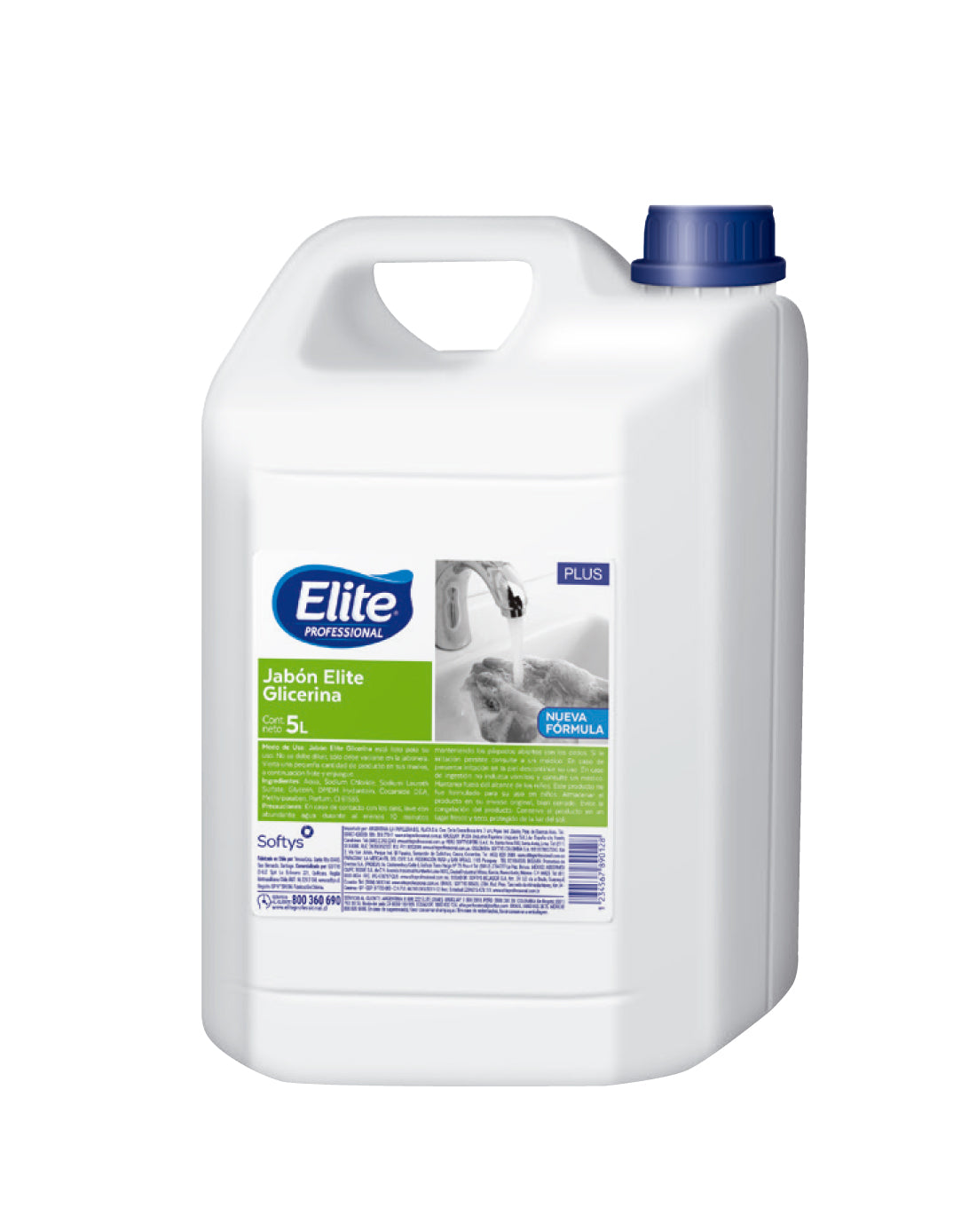 Elite Jabón Líquido Glicerina Granel 5 L - Puntolimpieza